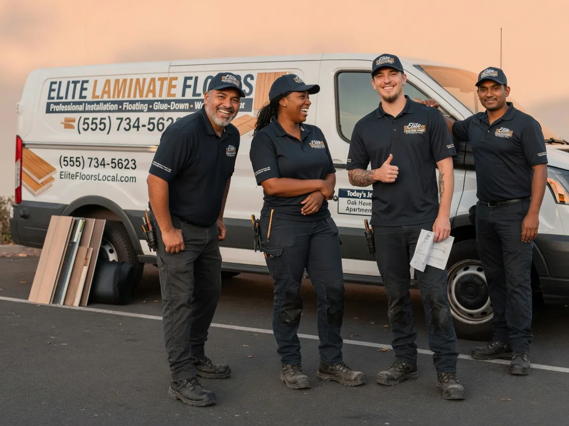 Laminate flooring installation company in Drums, PA